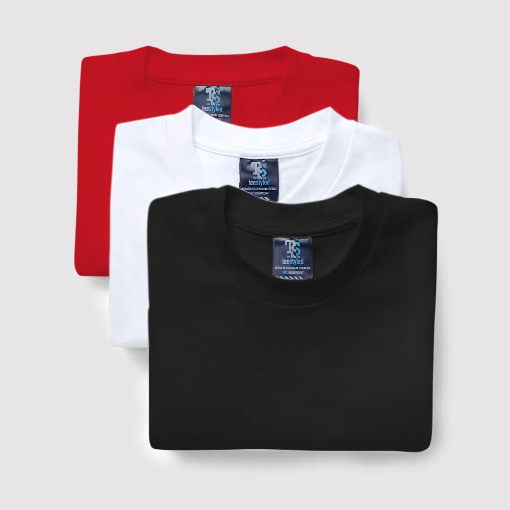 3-PACK | 9 OZ. MAX WEIGHT T-SHIRTS