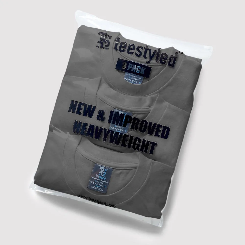 3-PACK | 9 OZ. MAX WEIGHT T-SHIRTS