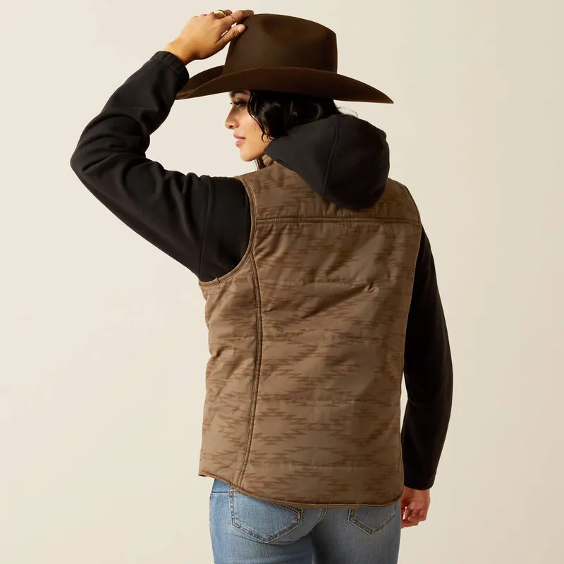 Ariat Womens Grizzly Quilted Vest Banyan Bark