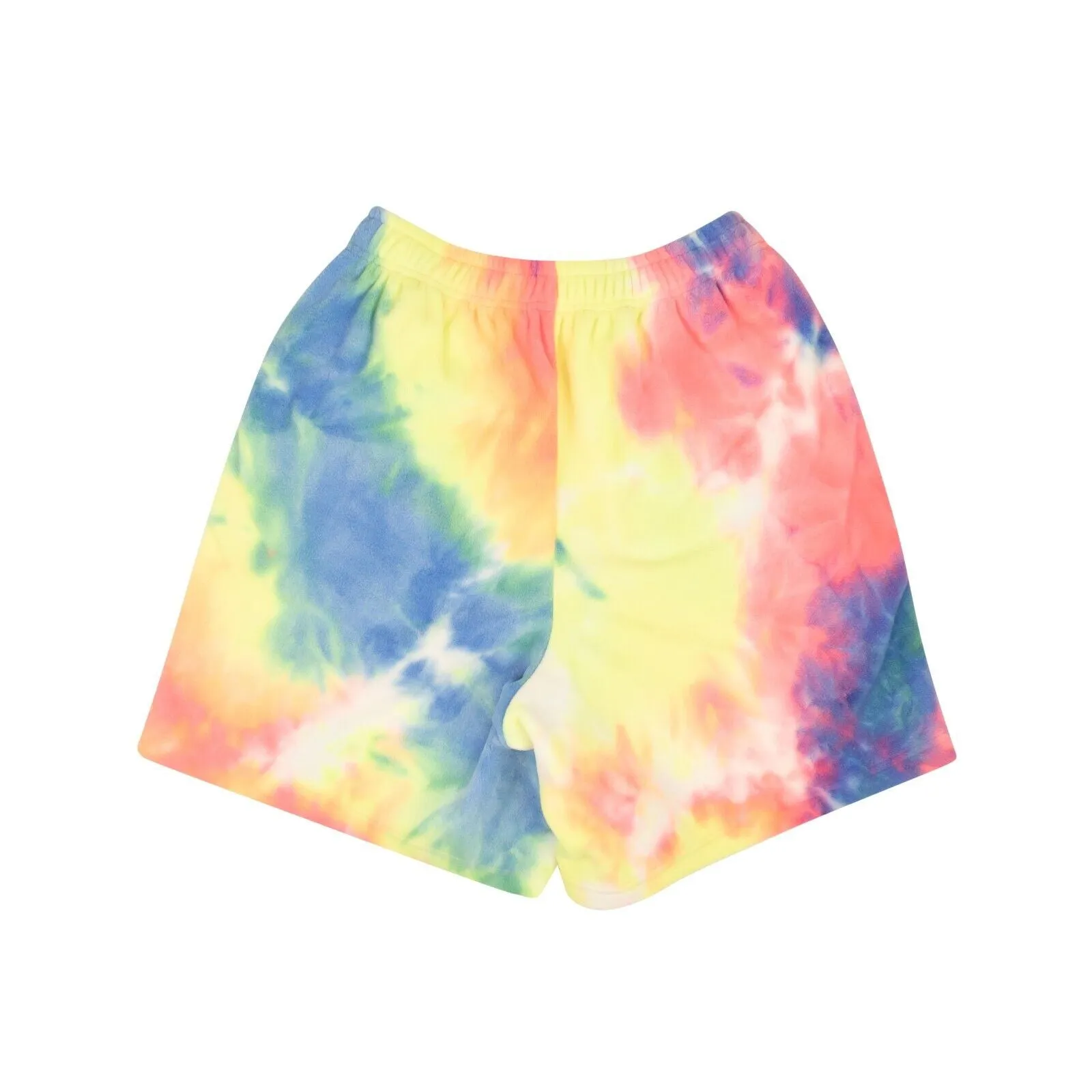 BOSSI Multicolor Tie Dye Polyester Fleece Shorts