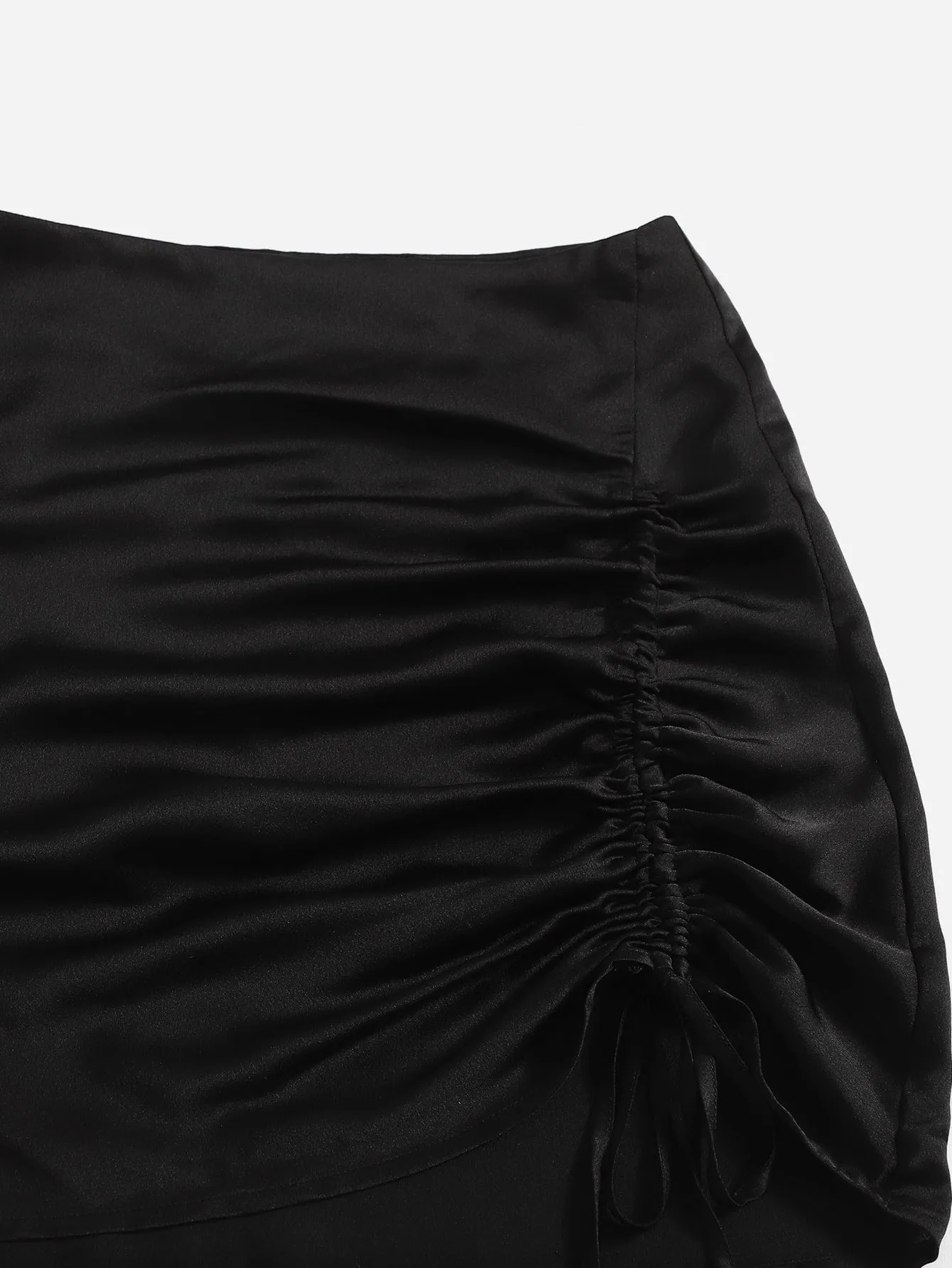 Casual Plain Zipper Natural Mini Women Skirts