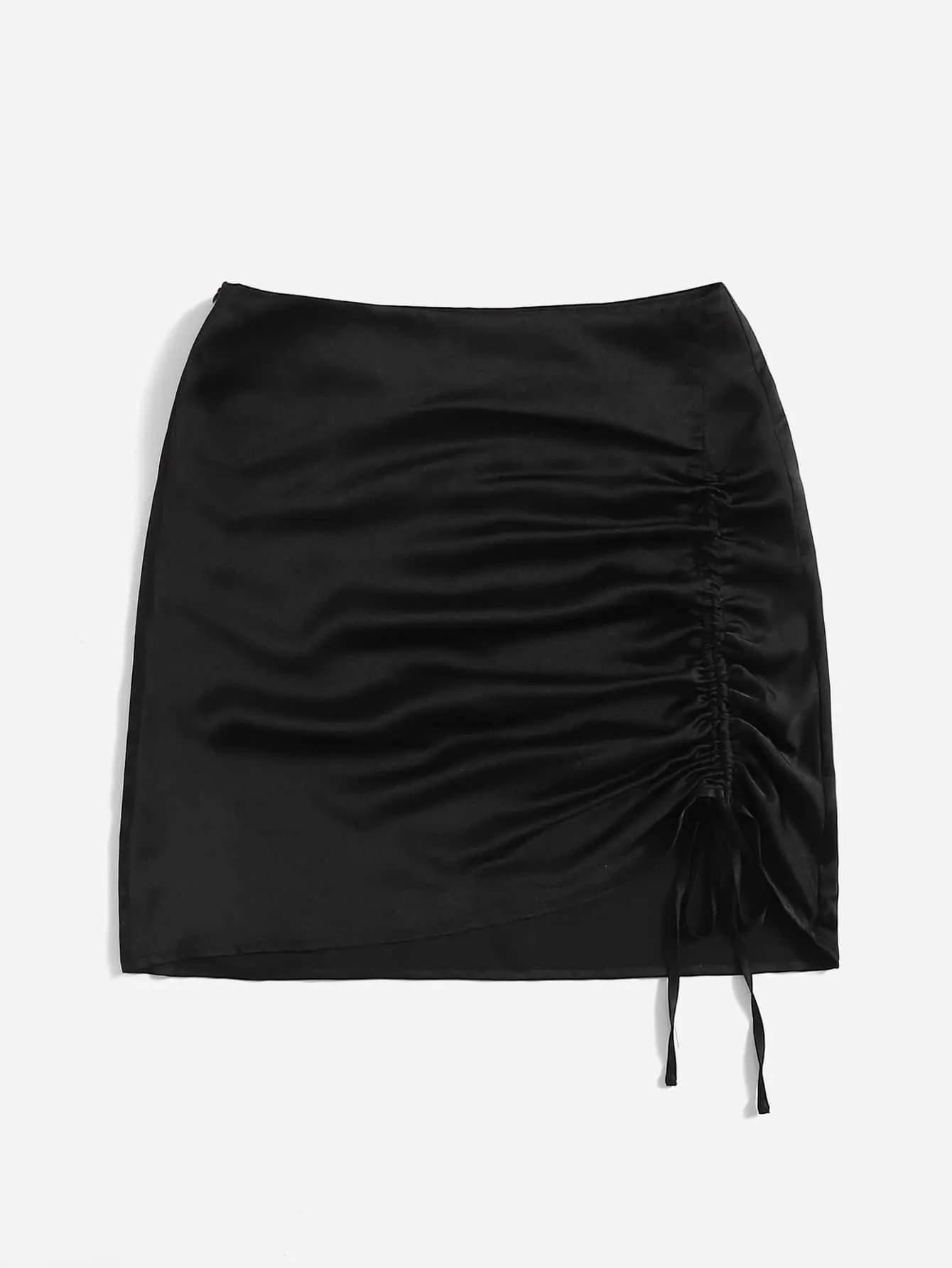 Casual Plain Zipper Natural Mini Women Skirts