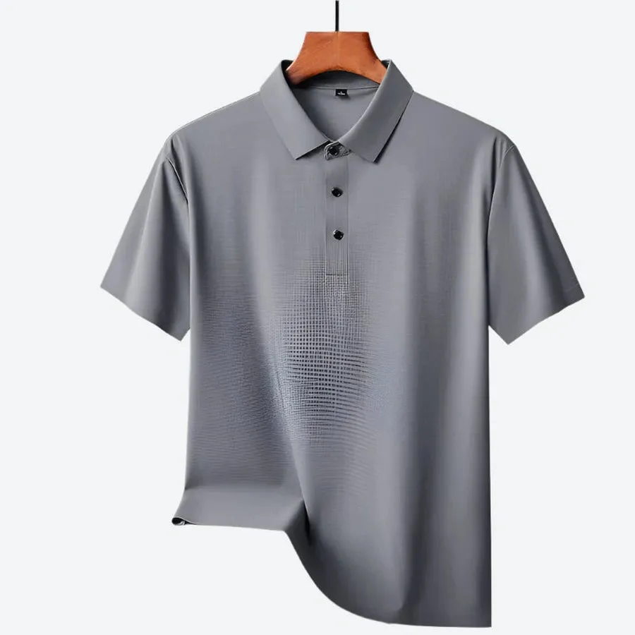 Classic Short-Sleeve Plain Polo Shirts