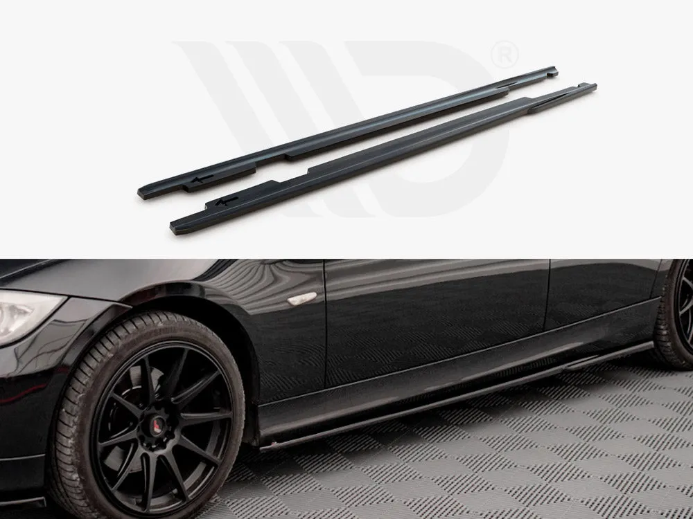 Maxton Design - SIDE SKIRTS DIFFUSERS BMW 3 E90 (2004-2008)