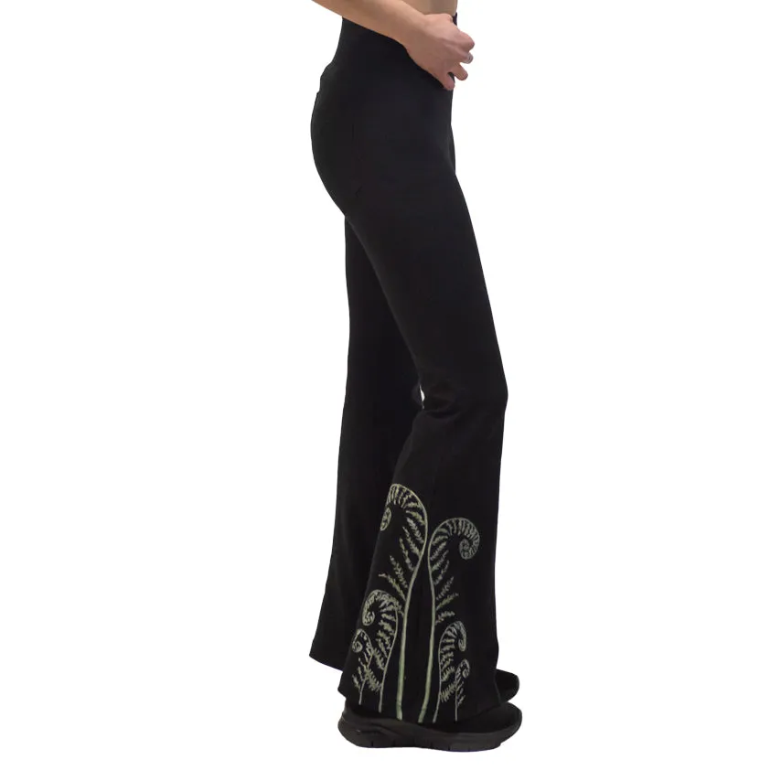 Printed Lycra Bell Bottoms