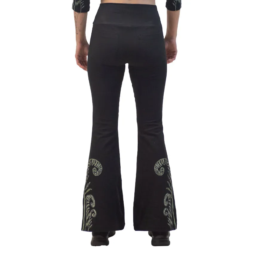 Printed Lycra Bell Bottoms