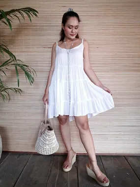 TOP/ DRESS HORIZONTAL Tie Dye and Plain Black, White