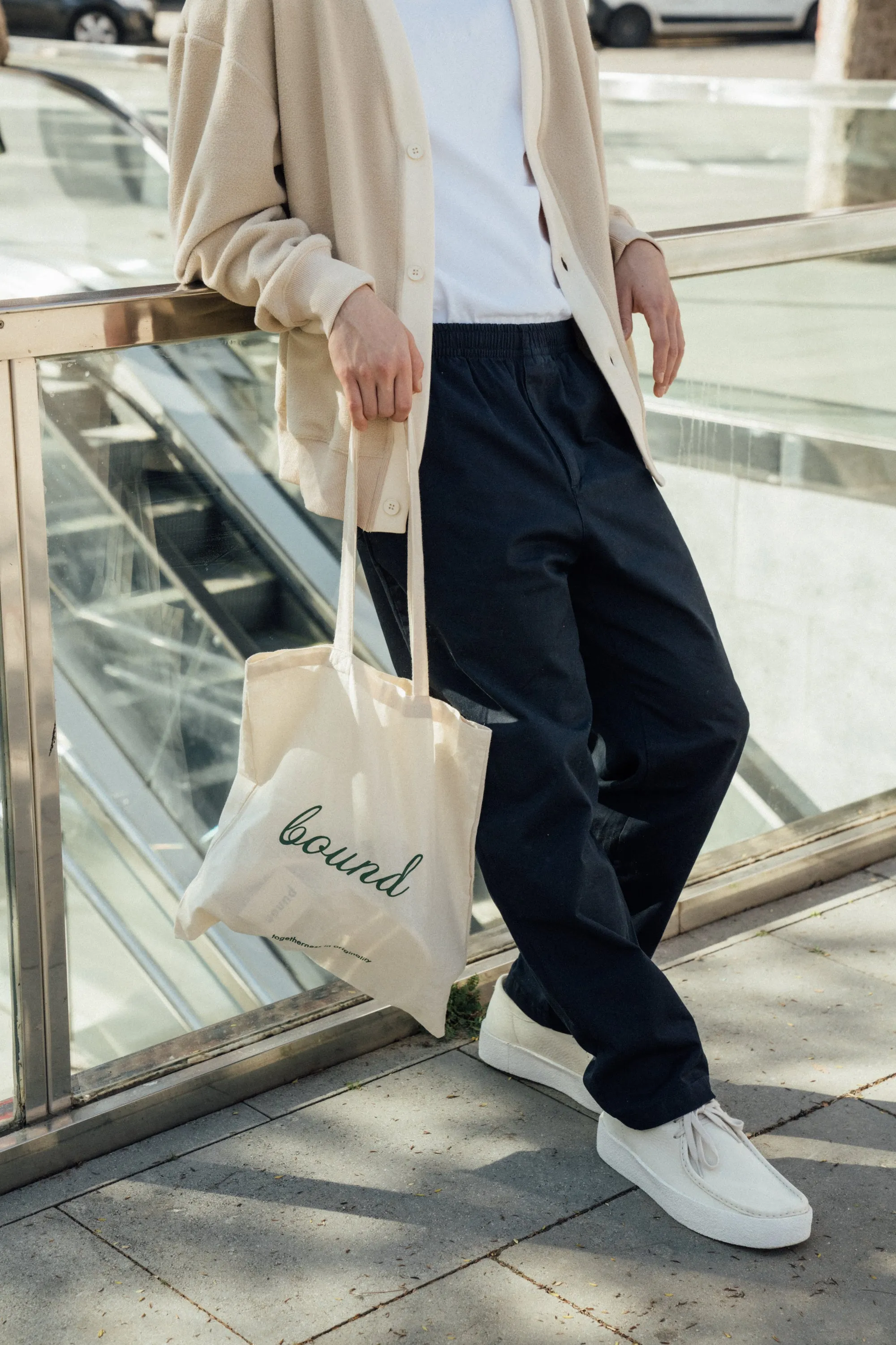 WILLIAM STAPLE COTTON TROUSER - NAVY