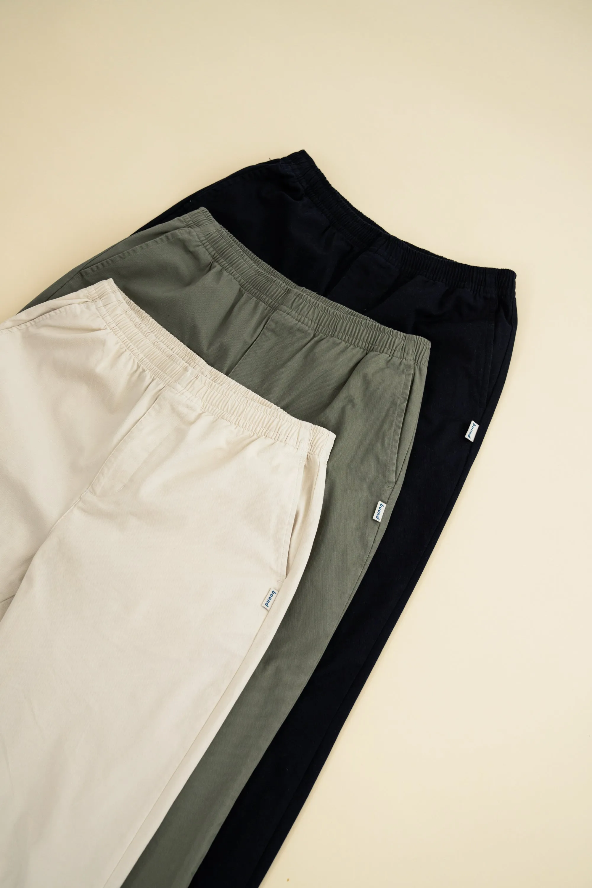 WILLIAM STAPLE COTTON TROUSER - NAVY